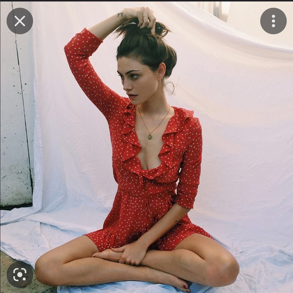 Realisation Par Alexandra Red Star Dress - Picture 1 of 12